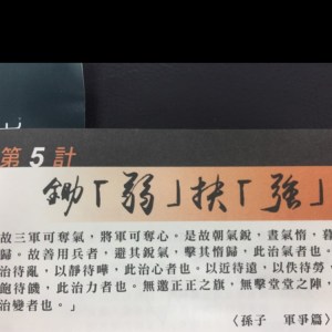 《投资三十六计》第五计 锄弱扶强