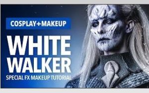 权利的游戏 White Walker 特殊效果化妆教程
