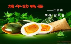 《端午的鸭蛋》作者 汪曾祺 朗读 张凤霞
