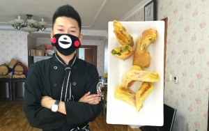 【直男下厨房】第三十三期 鲜虾土司卷&芝士土豆卷
