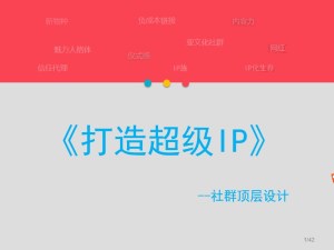什么是ip,带你正确认识超级ip