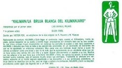 105 La Bruja Blanca del Kilimanjaro Kaliranm