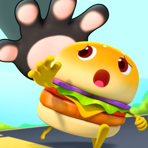 Aprender Números con Hamburguesas