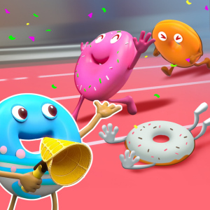Competencia Deportiva de Donas