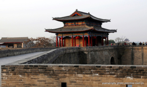 古城墙上