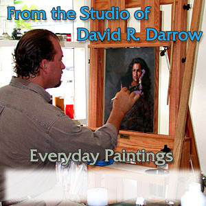Profile of Beauty - A step-by-step oil painting demonstration