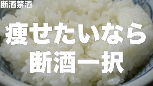 【断酒・禁酒】酒をやめると太りません