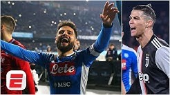 SORPRESA Napoli le ganó 2-1 a la Juventus y Cristiano Ronaldo volvió a marcar | Goles de la Serie A
