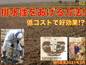 【#92】土壌の排水性・透水性を上げる方法!かなり省コストでできる!?