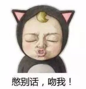 别说话,吻我!