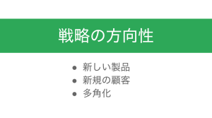 177話 製品と顧客の二軸で考える戦略の方向性